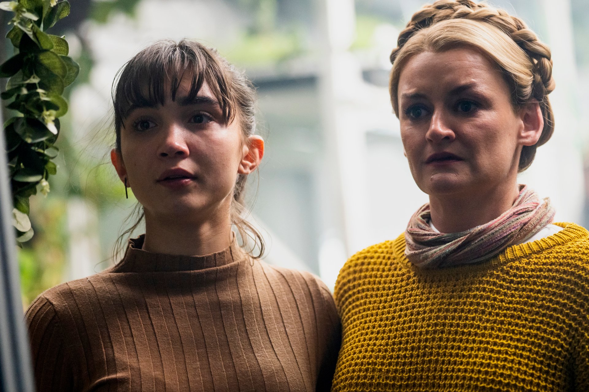 Snowpiercer Season 3 Episode 10 -- Allison Wright and Rowan Blanchard