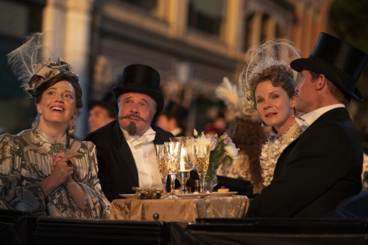 The Gilded Age Season 1 Episode 7 -- Carrie Coon and Kelli O'Hara