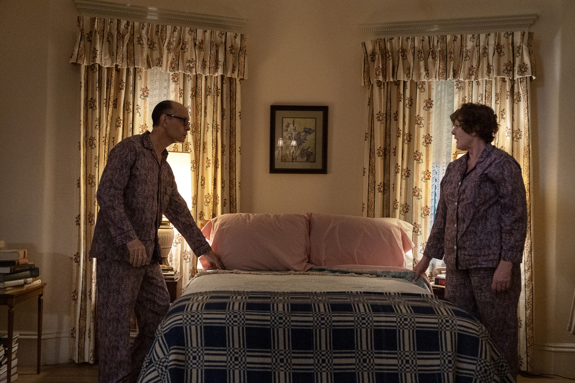 Julia Season 1 Episode 2 - David Hyde Pierce and Sarah Lancashire