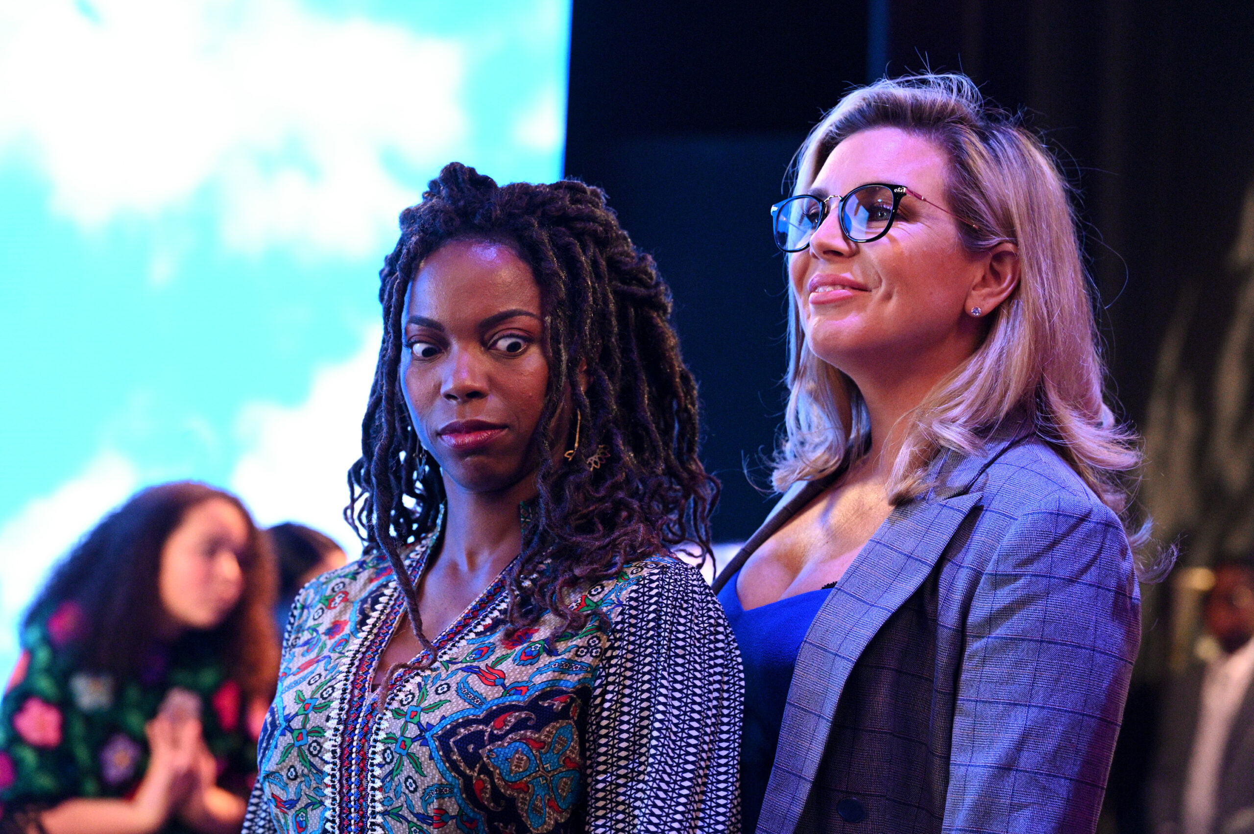 HOME ECONOMICS Season 2 Episode 20, “Mango THC Gummies, ” SASHEER ZAMATA, JUNE DIANE RAPHAEL