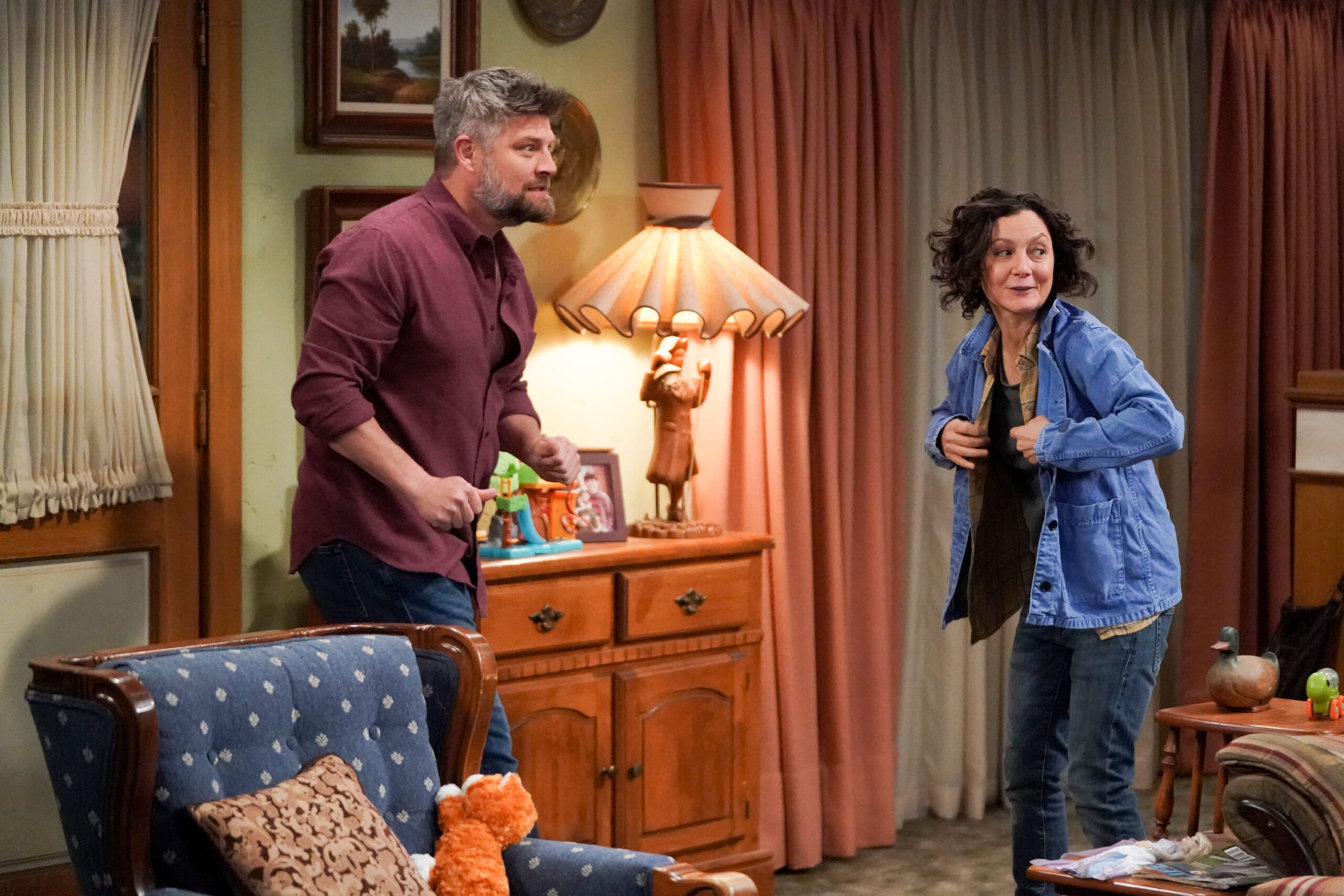 JAY R. FERGUSON, SARA GILBERT