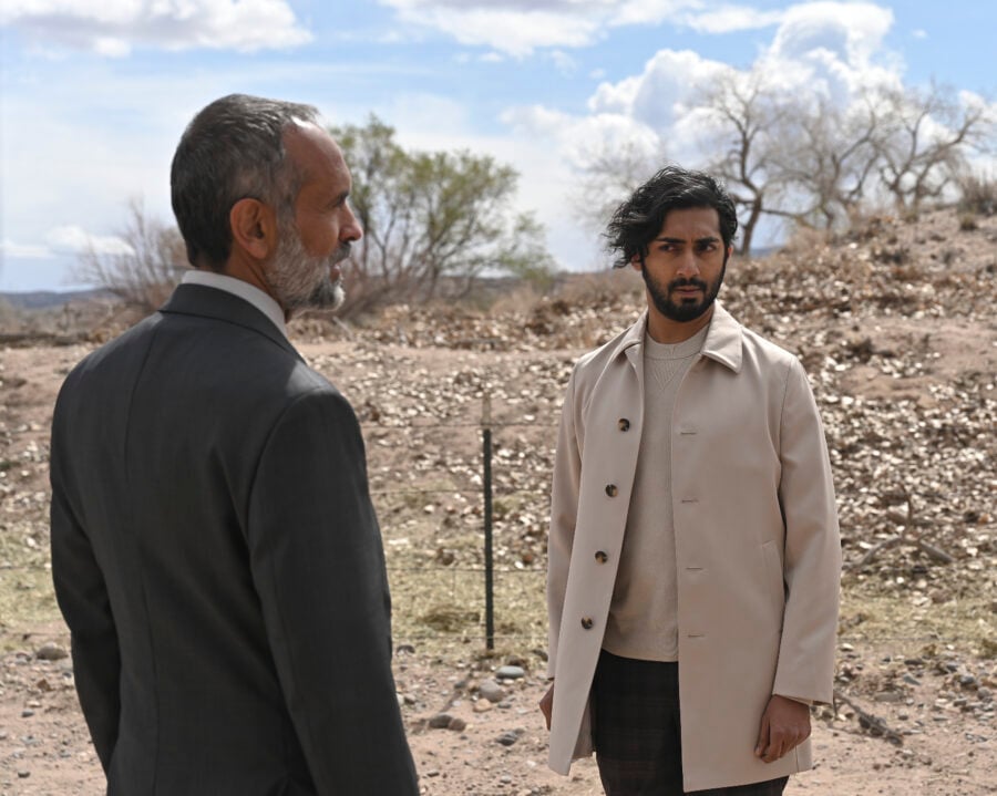 BIG SKY Season 2 Episode 17, "Family Matters" BERNARD WHITE, VINNY CHHIBBE