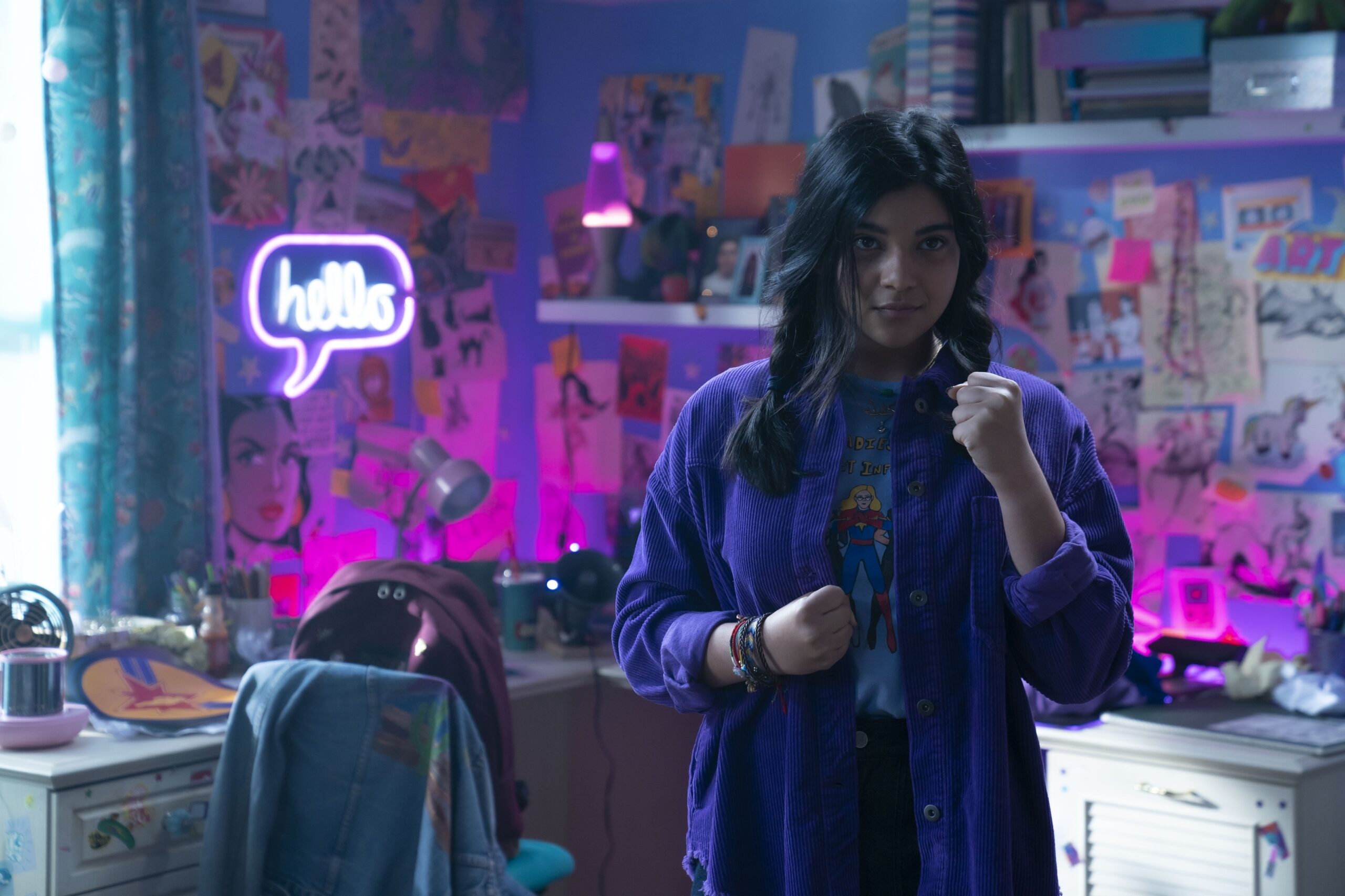Ms. Marvel Season 1 - Iman Vellani as Kamala Khan | Tell-Tale TV Ms. Marvel Season 1 - Iman Vellani as Kamala Khan
