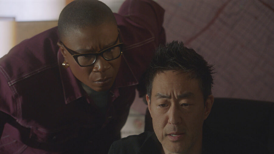 9-1-1 Season 5 Episode 17 - Aisha Hinds and Kenneth Choi