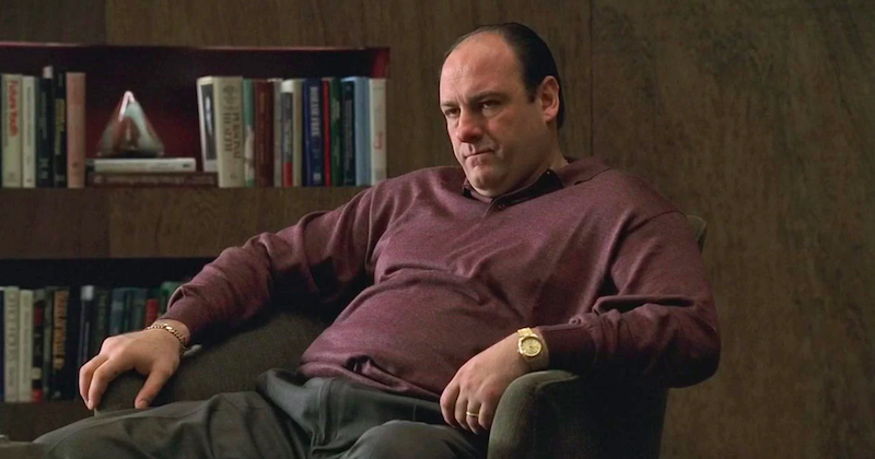THE SOPRANOS James Gandolfini as Tony Soprano
