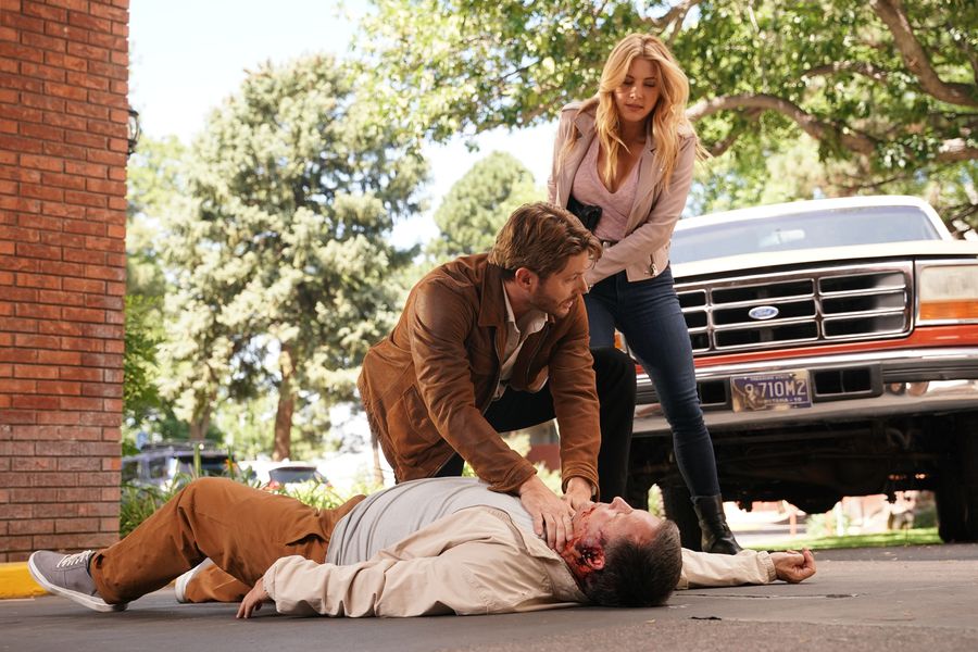 BIG SKY: DEADLY TRAILS Season 3 Episode 1, “Do You Love An Apple” JENSEN ACKLES, KATHERYN WINNICK