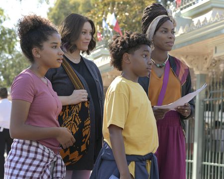 HOME ECONOMICS Season 3 Episode 1, “Mickey Ears, .99” JORDYN CURET, CAITLIN MCGEE, JECOBI SWAIN, SASHEER ZAMATA | Tell-Tale TV HOME ECONOMICS Season 3 Episode 1, “Mickey Ears, .99” JORDYN CURET, CAITLIN MCGEE, JECOBI SWAIN, SASHEER ZAMATA