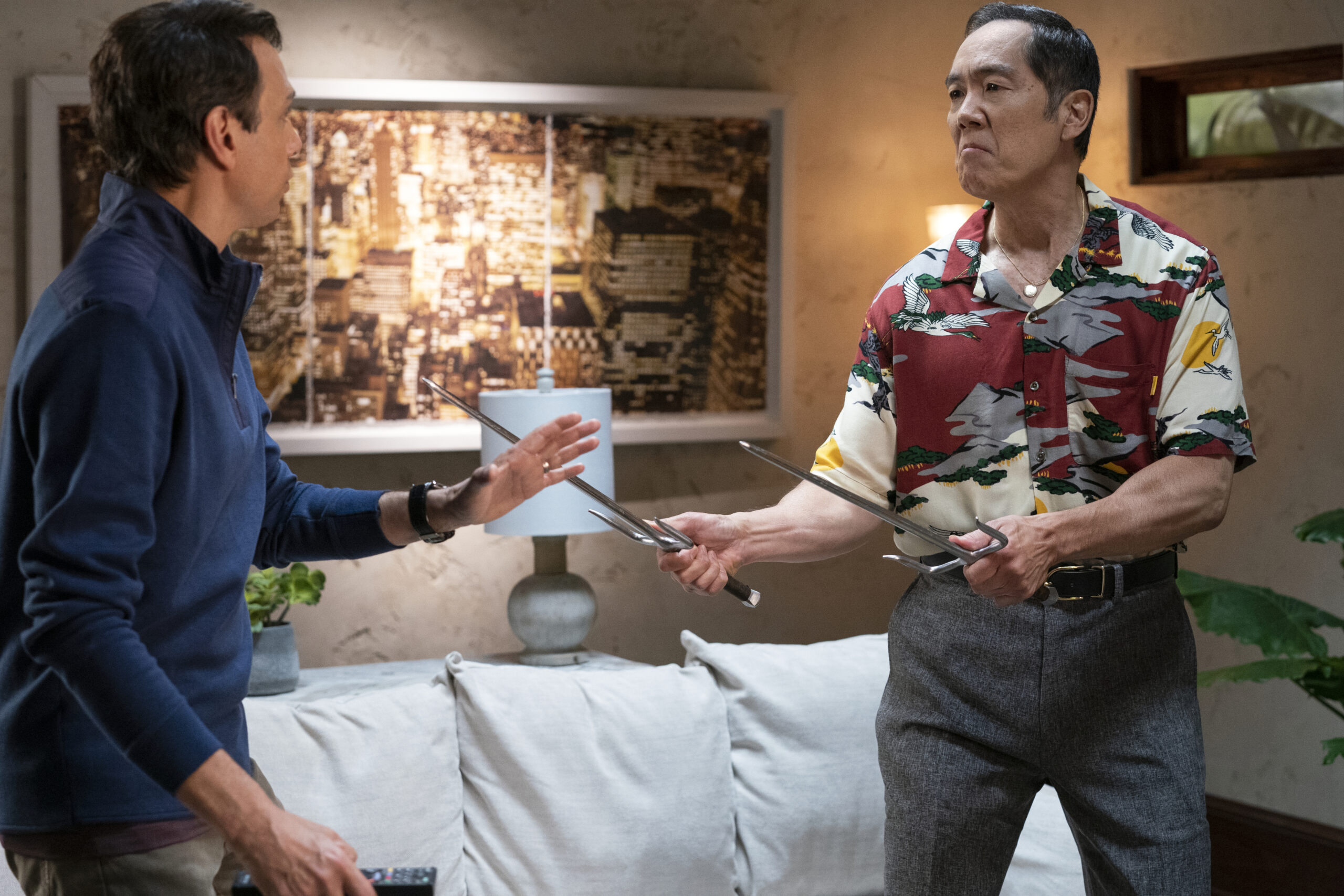 Cobra Kai Season 5 - Ralph Macchio and Yuji Okumoto