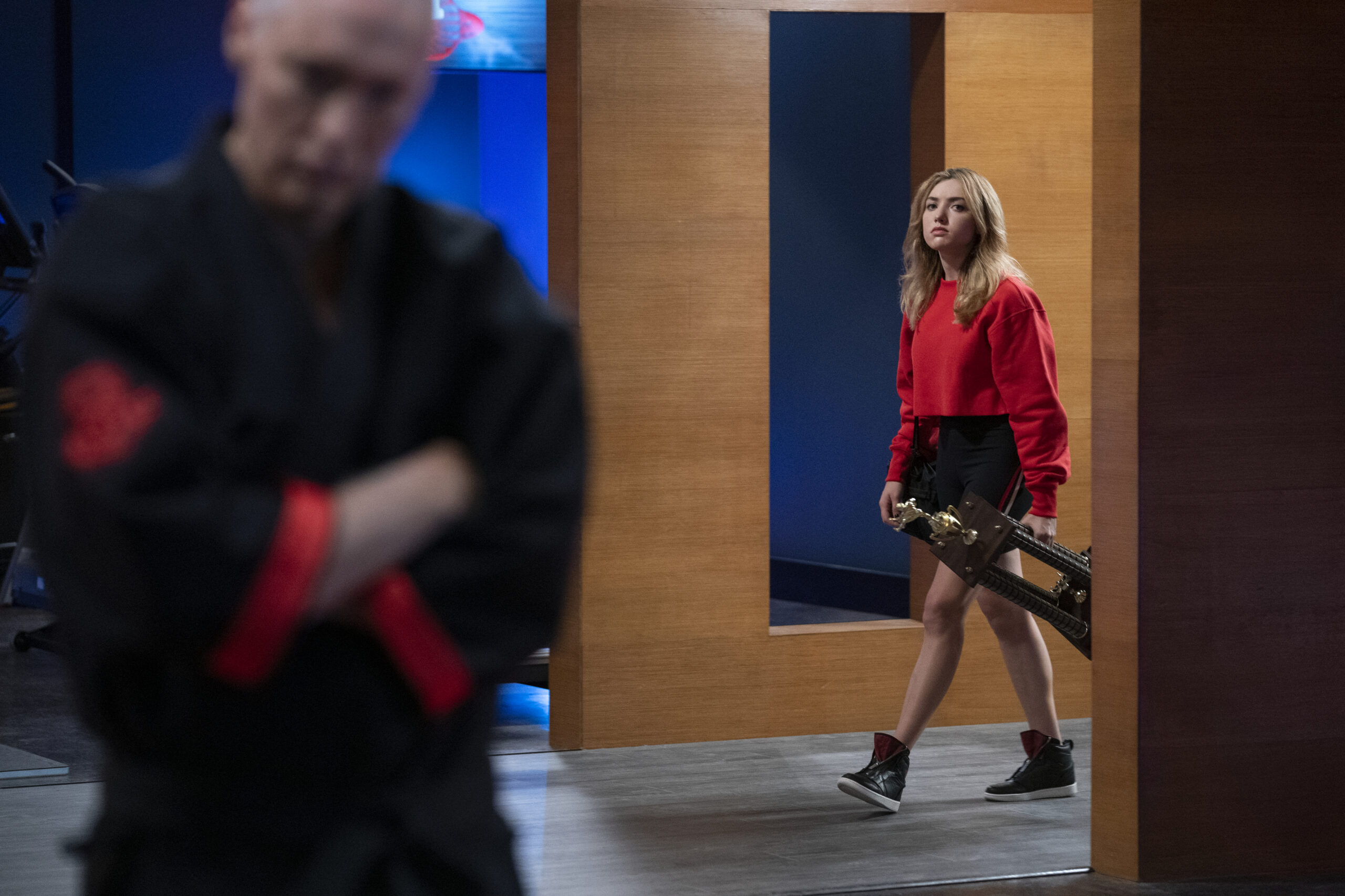 Cobra Kai Season 5 - Thomas Ian Griffith and Peyton List