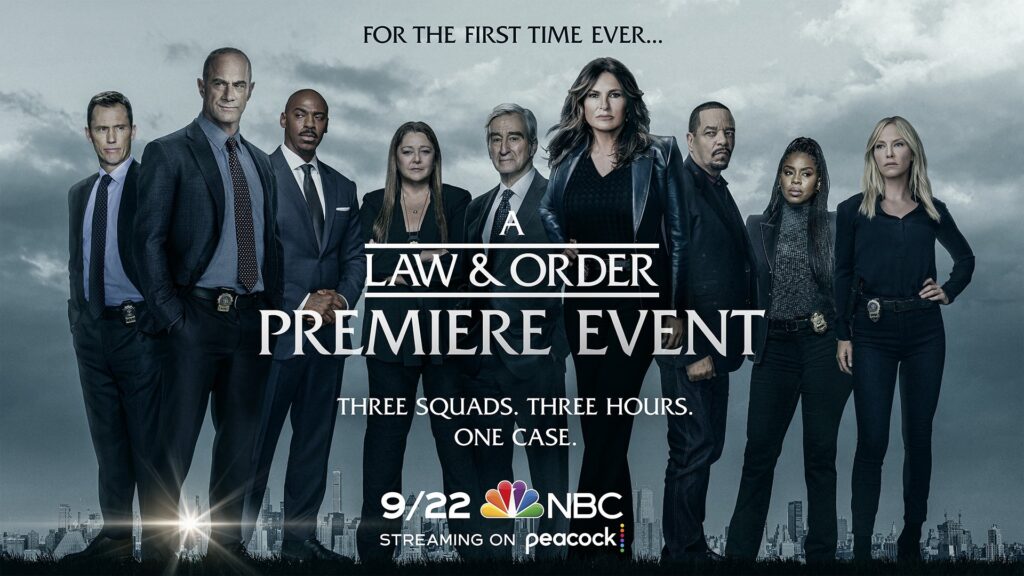 Pictured: "Law & Order Crossover" Key Art -- (Photo by: NBC) | Tell-Tale TV Pictured: "Law & Order Crossover" Key Art -- (Photo by: NBC)