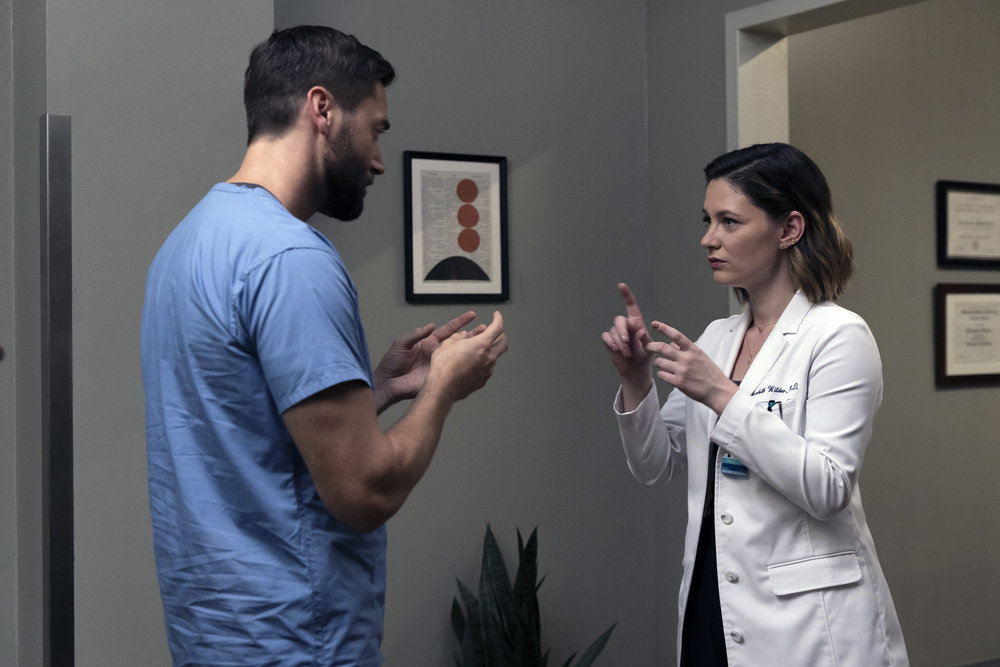 New Amsterdam Season 5 Episode 2 - Ryan Eggold and Sandra Mae Frank