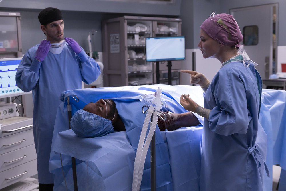 New Amsterdam Season 5 Episode 2 - Conner Marx and Sandra Mae Frank