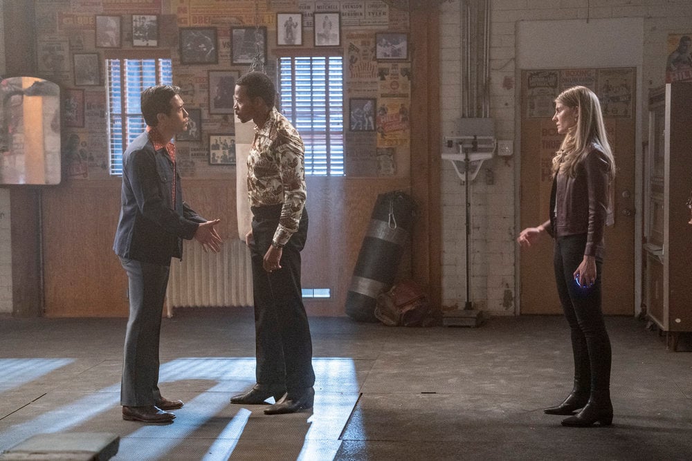 Quantum Leap - Season 1 Episode 3 - Raymond Lee, Jon Chaffin, and Caitlin Bassett