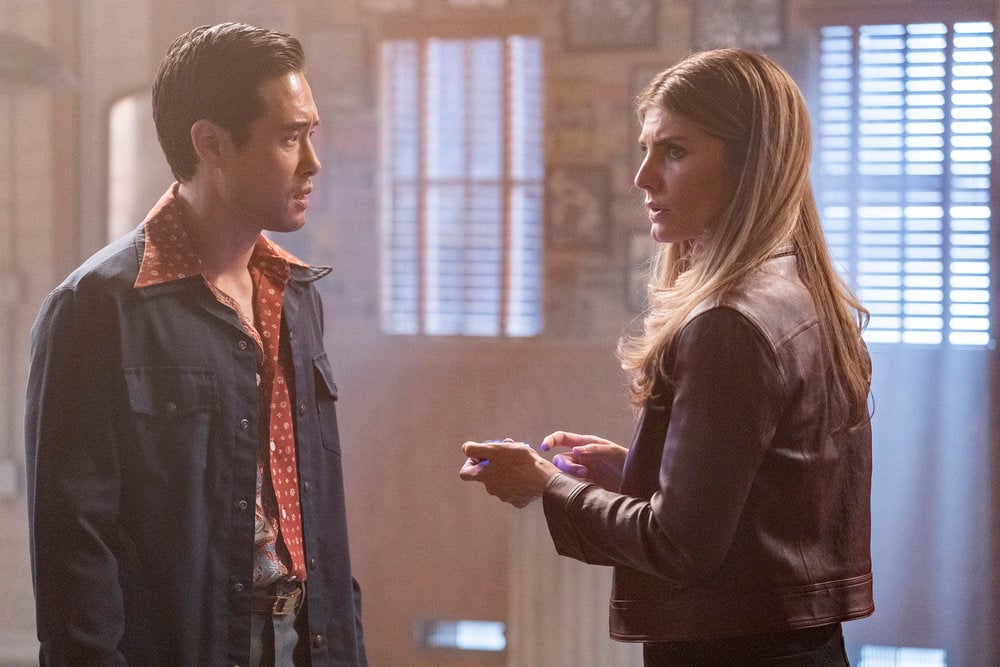 Quantum Leap - Season 1 Episode 3 - Raymond Lee and Caitlin Bassett