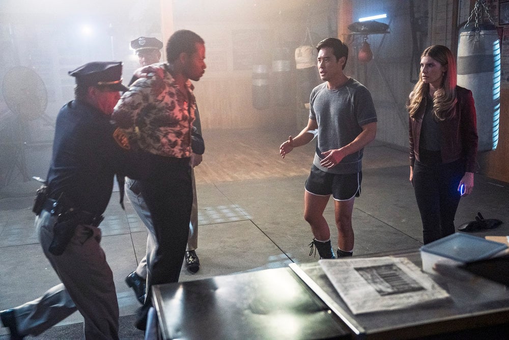 Quantum Leap - Season 1 Episode 3 - Jon Chaffin, Raymond Lee, and Caitlin Bassett