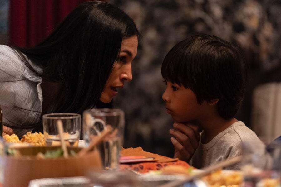 The Cleaning Lady Season 1 Episode 2 - lodie Yung and Valentino/Sebastien LaSalle