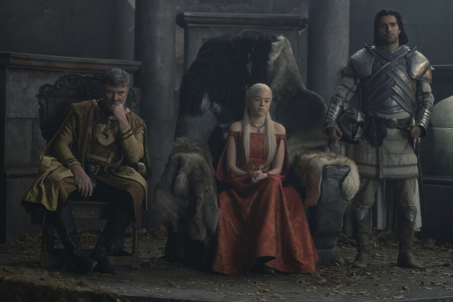 House of the Dragon Season 1 Episode 4 - Julian Jones, Milly Alcock, and Fabien Frankel | Tell-Tale TV House of the Dragon Season 1 Episode 4 - Julian Jones, Milly Alcock, and Fabien Frankel