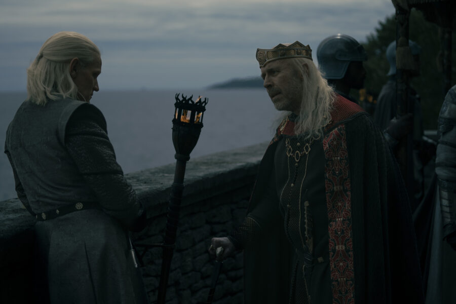 House of the Dragon Season 1 Episode 7 - Matt Smith and Paddy Considine