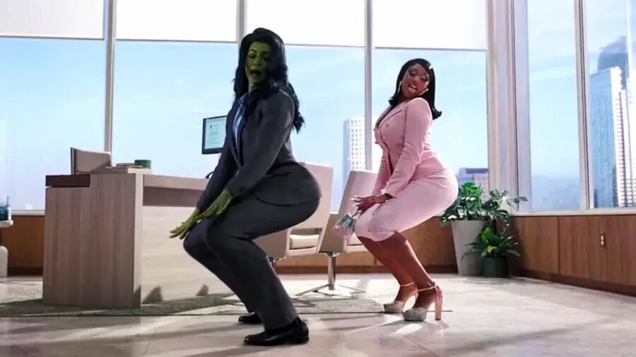 She-Hulk - Tatiana Maslany as Jennifer Walters/She-Hulk, Megan Thee Stallion | Tell-Tale TV She-Hulk - Tatiana Maslany as Jennifer Walters/She-Hulk, Megan Thee Stallion