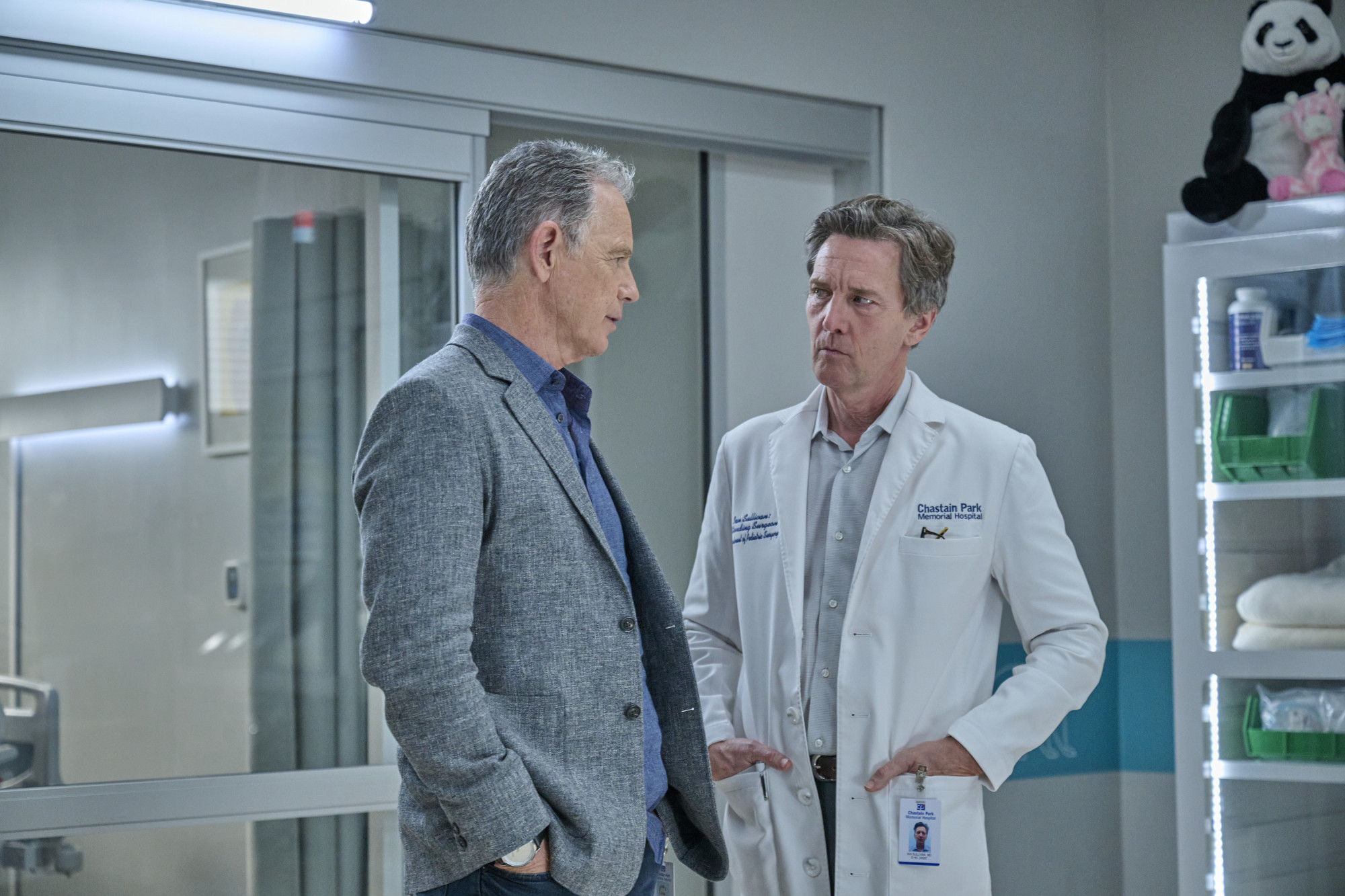 The Resident Season 6 Episode 6 - Bruce Greenwood and Andrew McCarthy | Tell-Tale TV The Resident Season 6 Episode 6 - Bruce Greenwood and Andrew McCarthy