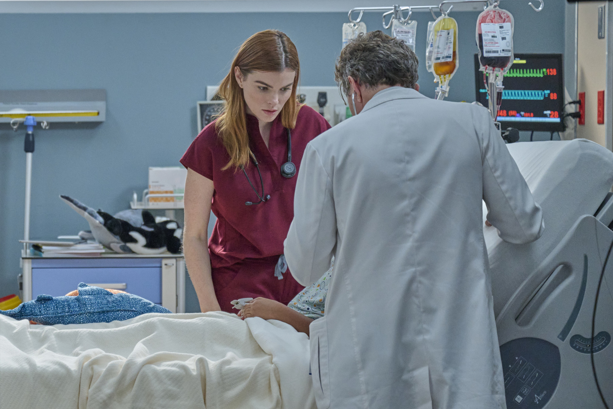The Resident Season 6 Episode 6 - Kaley Ronayne and Andrew McCarthy | Tell-Tale TV The Resident Season 6 Episode 6 - Kaley Ronayne and Andrew McCarthy