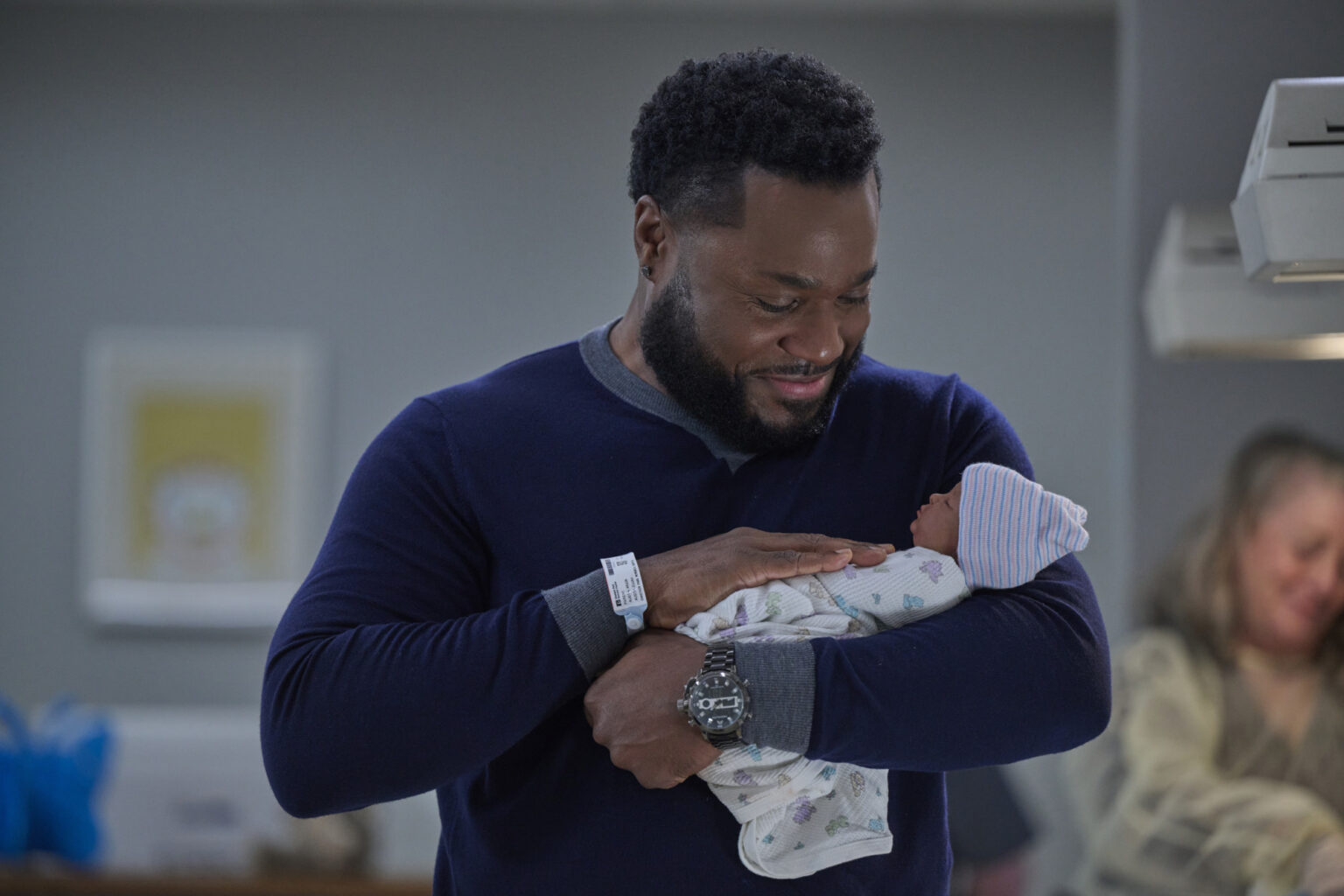 malcolm jamal warner father on the resident