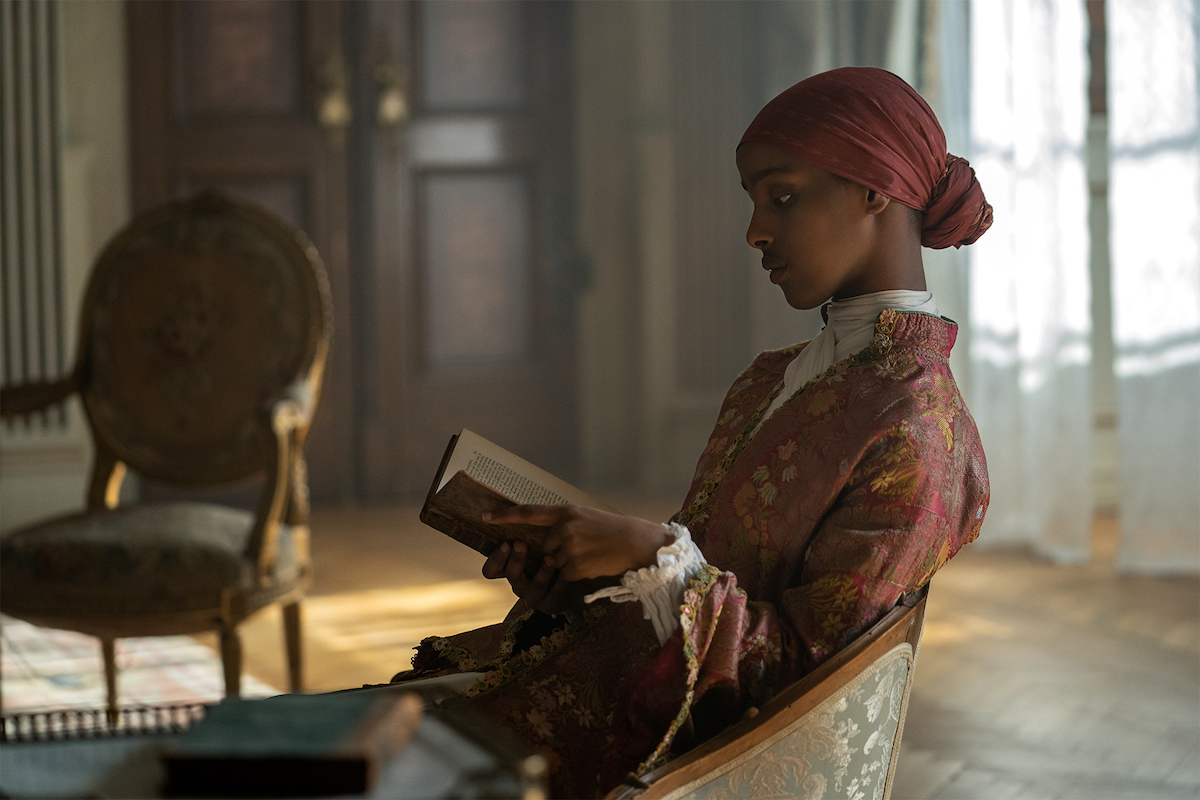 Dangerous Liaisons Season 1 2022 | Tell-Tale TV Dangerous Liaisons _Episode 101_Love or War_Left to Right: Kosar Ali ("Victoire")