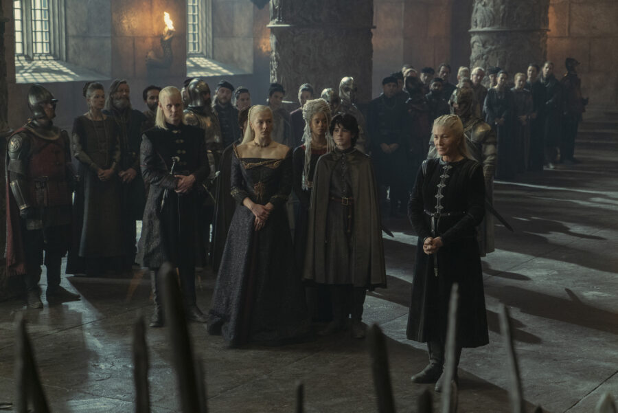 House of the Dragon Season 1 Episode 8 - Matt Smith, Emma D'Arcy, Phoebe Campbell, Elliot Grihault, and Eve Best | Tell-Tale TV House of the Dragon Season 1 Episode 8 - Matt Smith, Emma D'Arcy, Phoebe Campbell, Elliot Grihault, and Eve Best