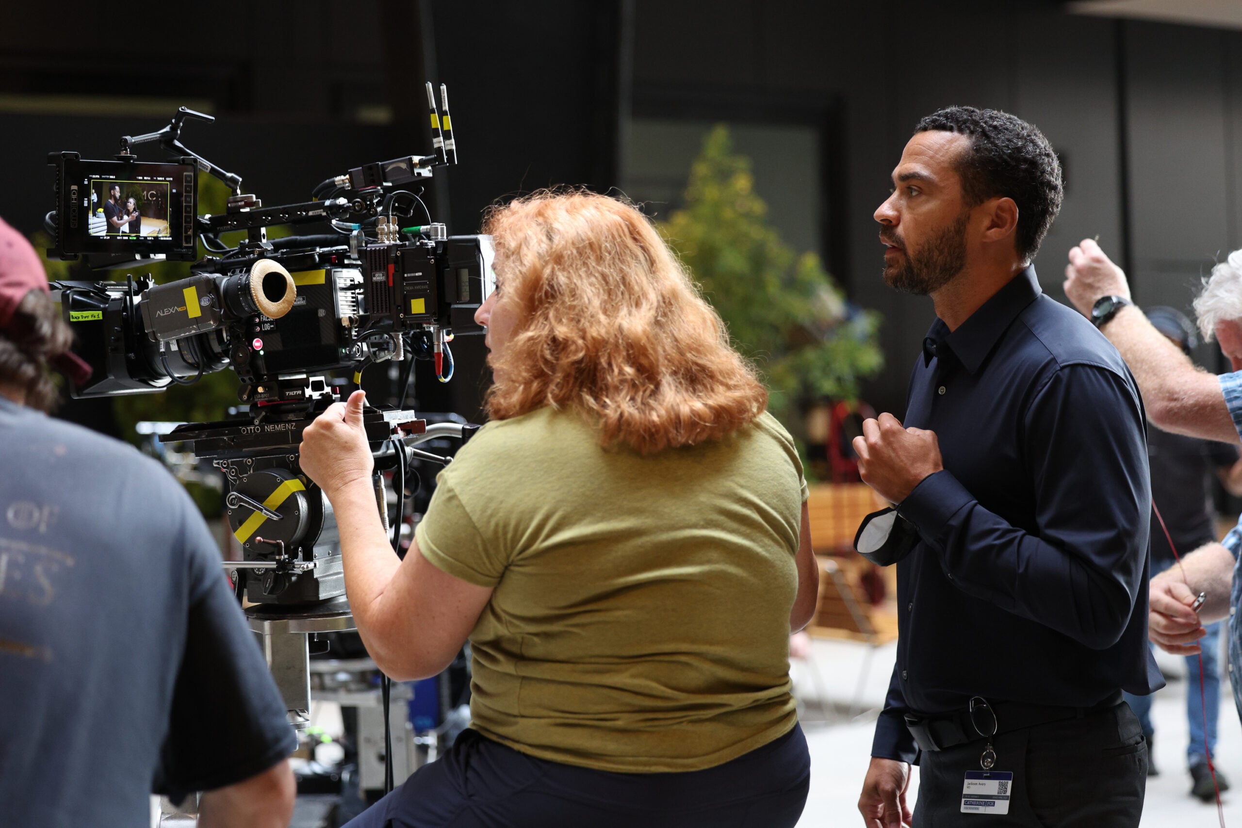 JESSE WILLIAMS (DIRECTOR) Behind the scenes - Grey's Anatomy Season 19 Episode 5: When I Get to the Border 