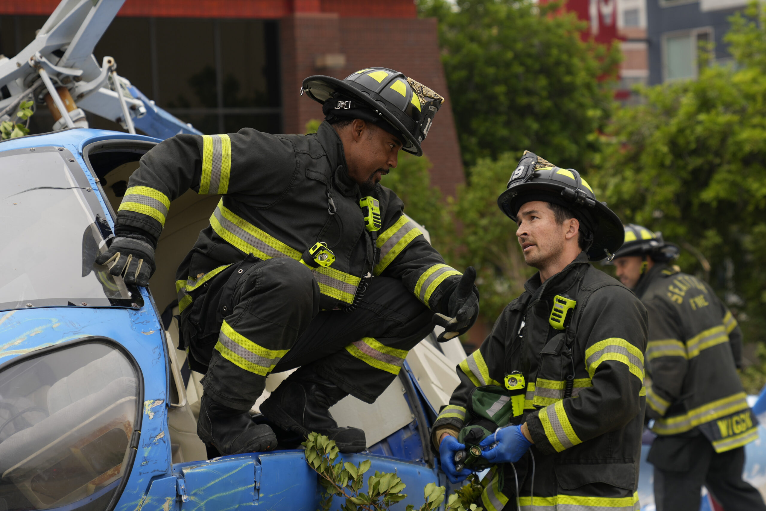 Station 19 Season 6 Episode 6, "Everybody Says Don Preview — Station 19 Season 6 Episode 6: Everybody Says Don’t't" GEORGE, JAY HAYDEN