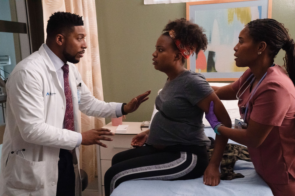 New Amsterdam - Season 5 Episode 9 - Jocko Sims, Renika Williams, and Toya Turner