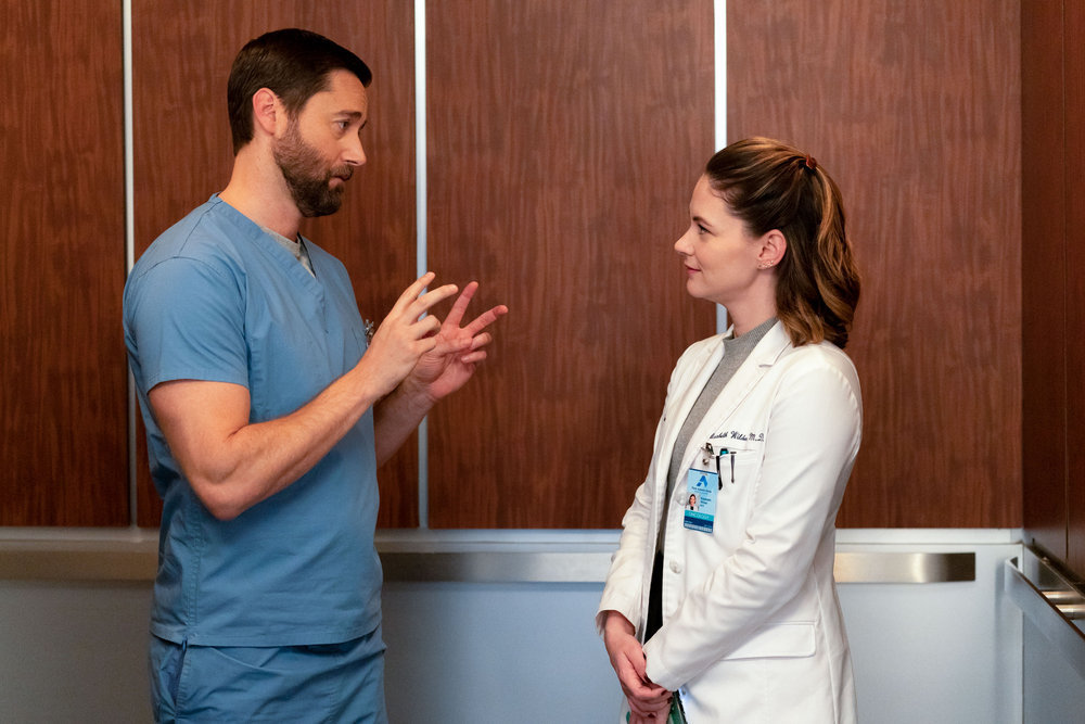 New Amsterdam - Season 5 Episode 9 - Ryan Eggold and Sandra Mae Frank
