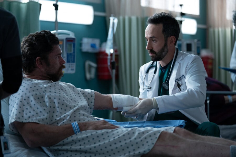 The Resident Season 6 Episode 9 - William Mark McCullough and Tasso Feldman