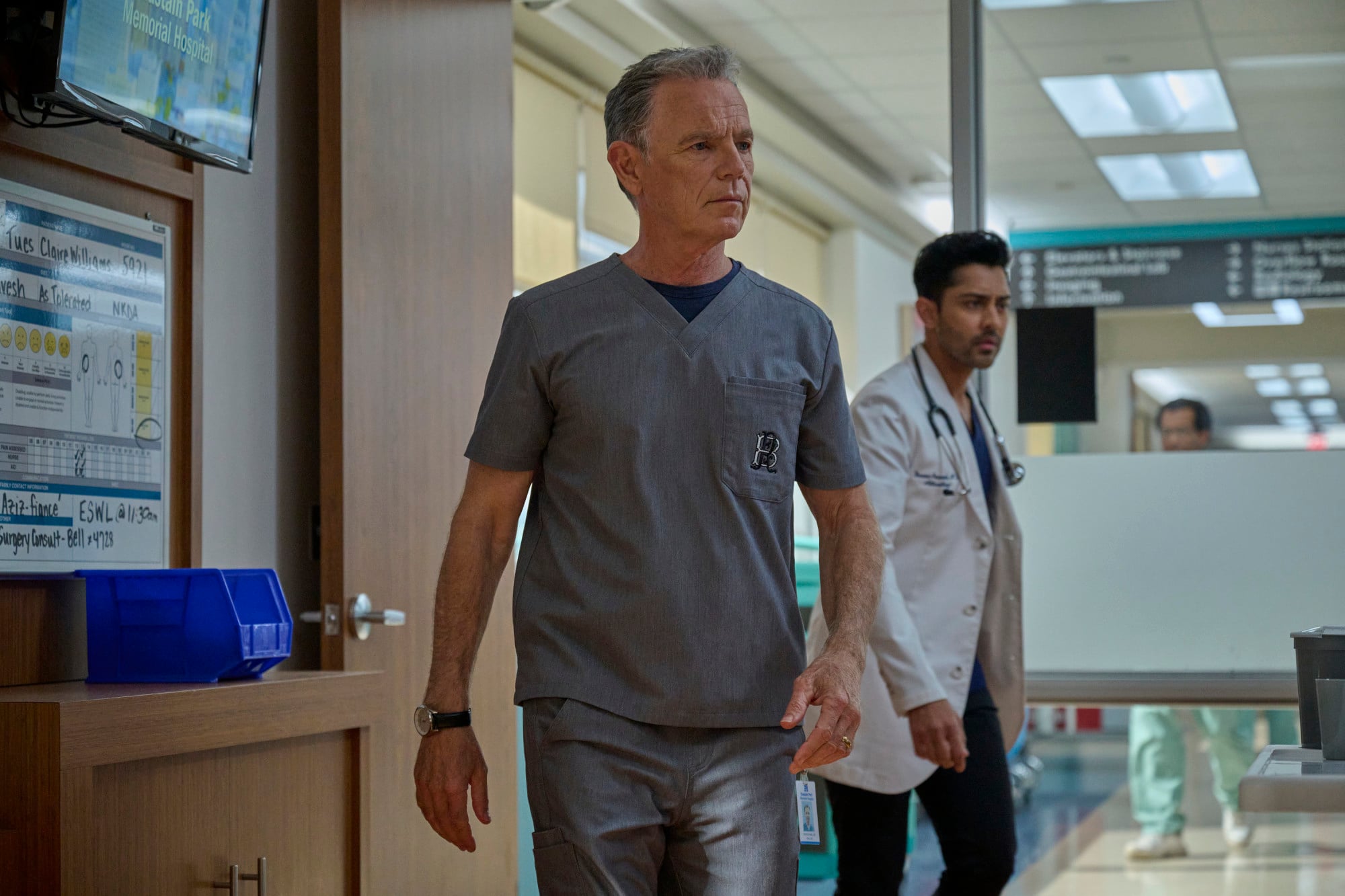 The Resident Season 6 Episode 7 - Bruce Greenwood and Manish Dayal | Tell-Tale TV The Resident Season 6 Episode 7 - Bruce Greenwood and Manish Dayal