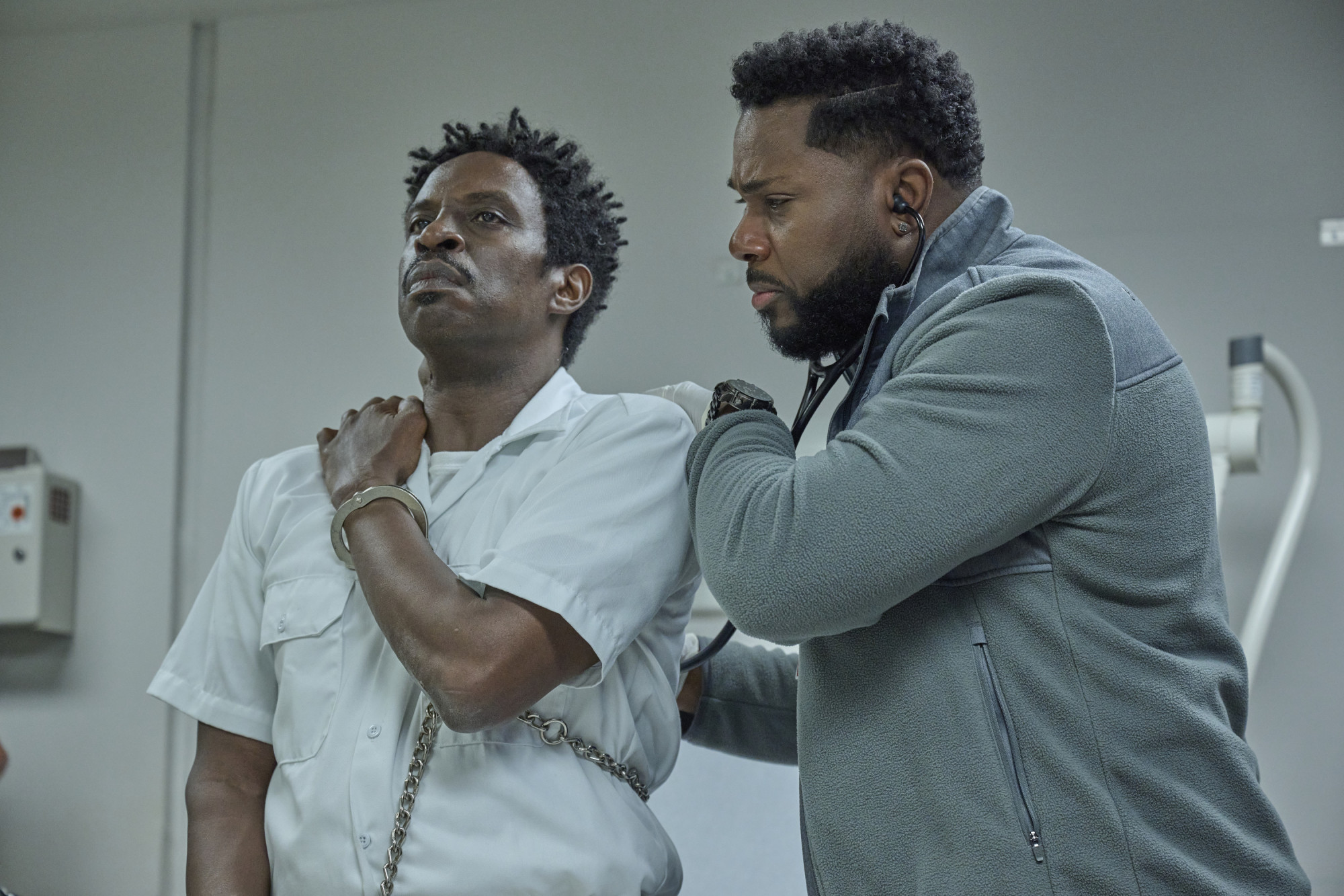 The Resident Season 6 Episode 7 - Sekou Laidlow and Malcolm-Jamal Warner
