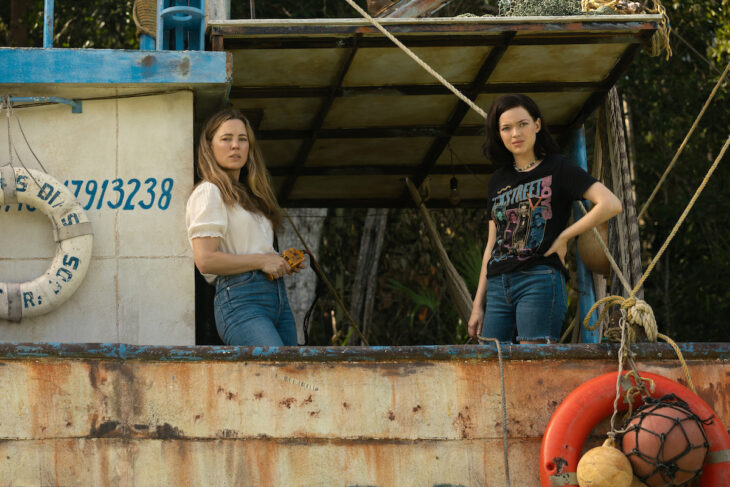 Melissa George and Logan Polish in "The Mosquito Coast" Season 2 Episode 2