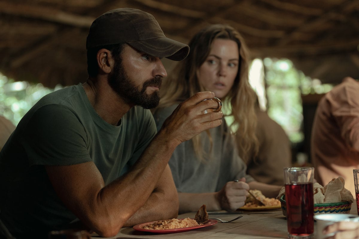 Justin Theroux and Melissa George in "The Mosquito Coast" Season 2 Episode 3 