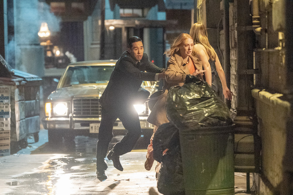 Quantum Leap - Season 1 Episode 9 - Raymond Lee, Deborah Ann Woll, and Caitlin Bassett 