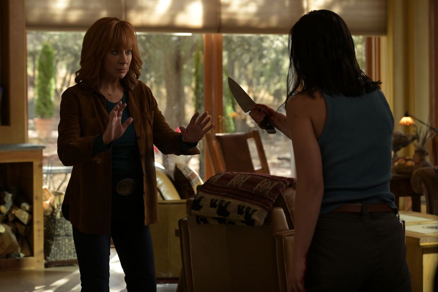 BIG SKY: DEADLY TRAILS Season 3 Episode 12, “Are You Mad?” REBA MCENTIRE, MADALYN HORCHER