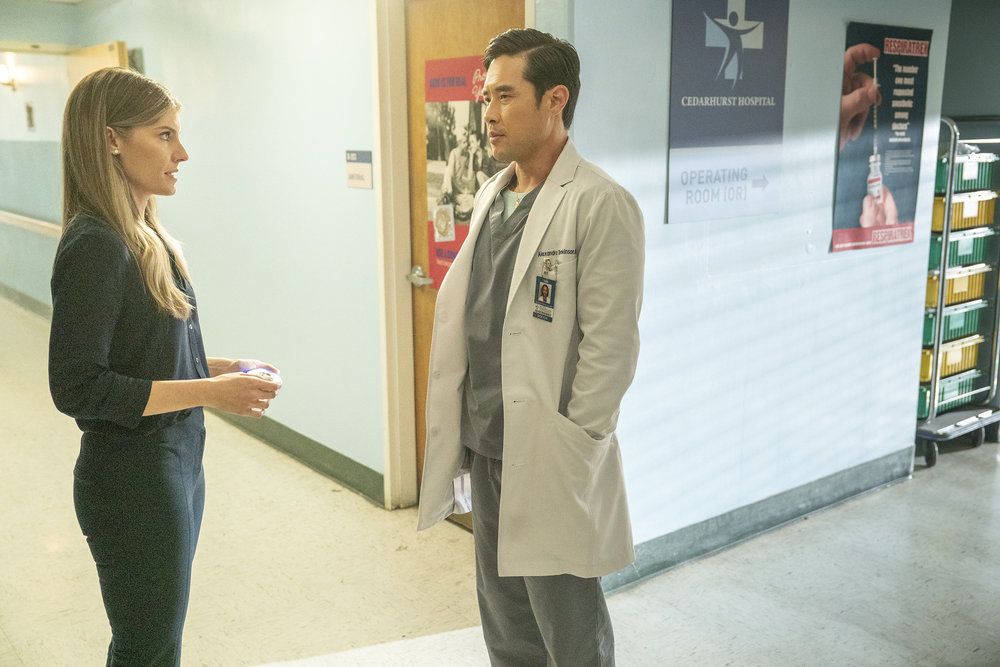Quantum Leap - Season 1 Episode 10 - Raymond Lee and Caitlin Bassett