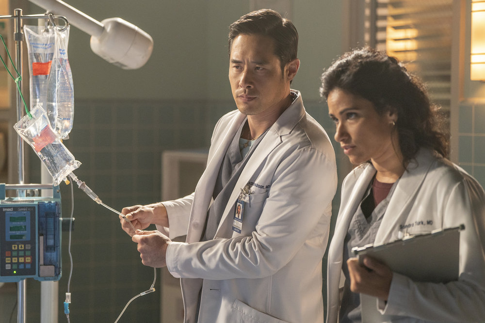 Quantum Leap - Season 1 Episode 10 - Raymond Lee and Tiffany Smith