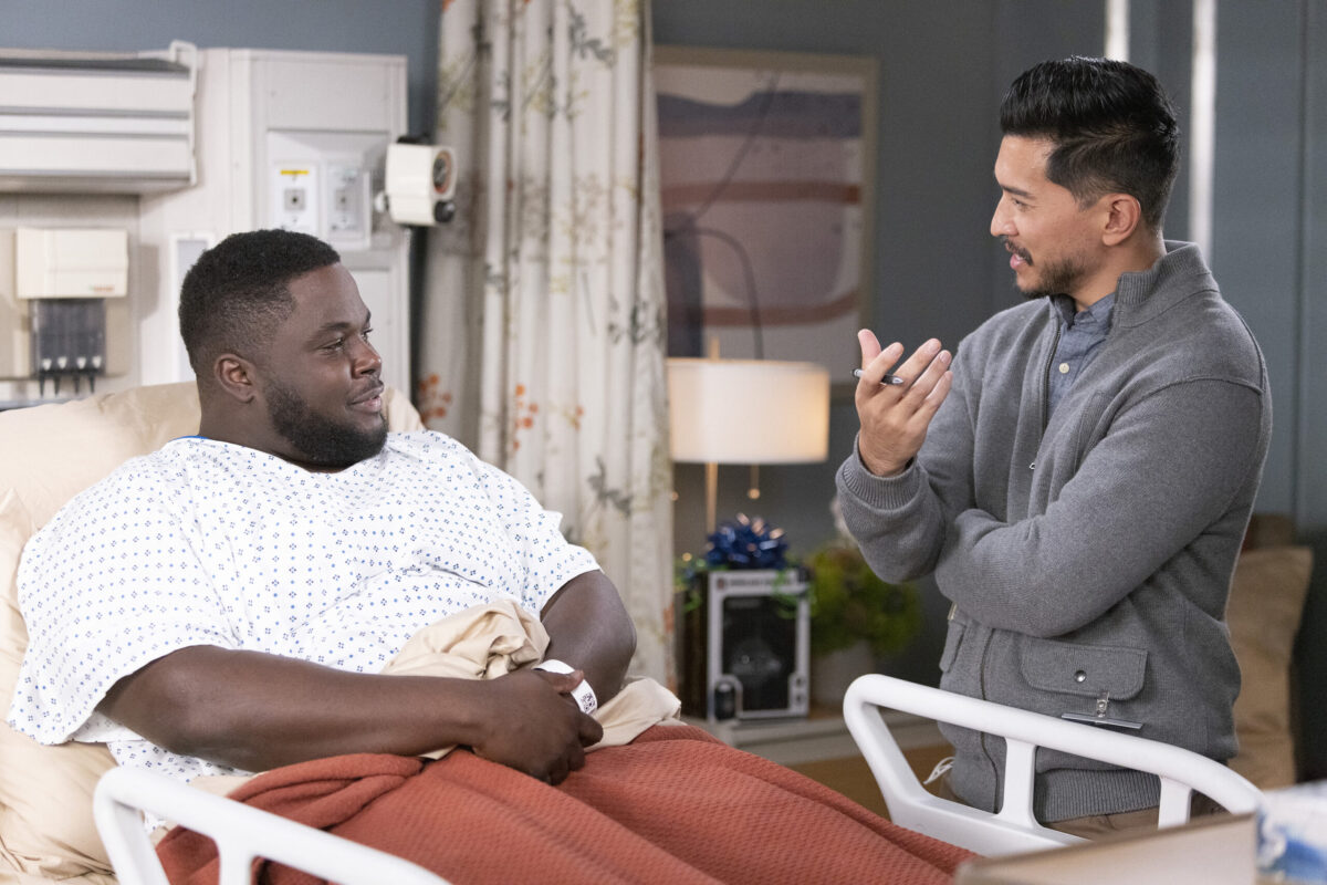 Grey's Anatomy Season 19 Episode 8: All Star CATFISH JEAN, MICHAEL SASAKI | Tell-Tale TV Grey's Anatomy Season 19 Episode 8: All Star CATFISH JEAN, MICHAEL SASAKI