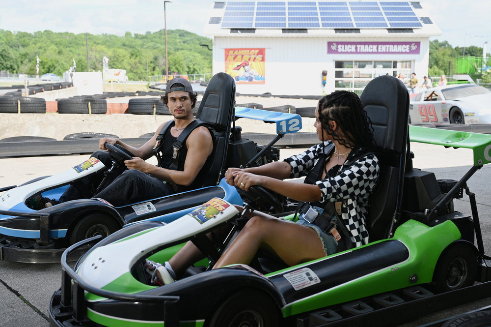 Poker Face - Season 1 Episode 7 - Charles Melton,and Jasmine Aiyana Garvin