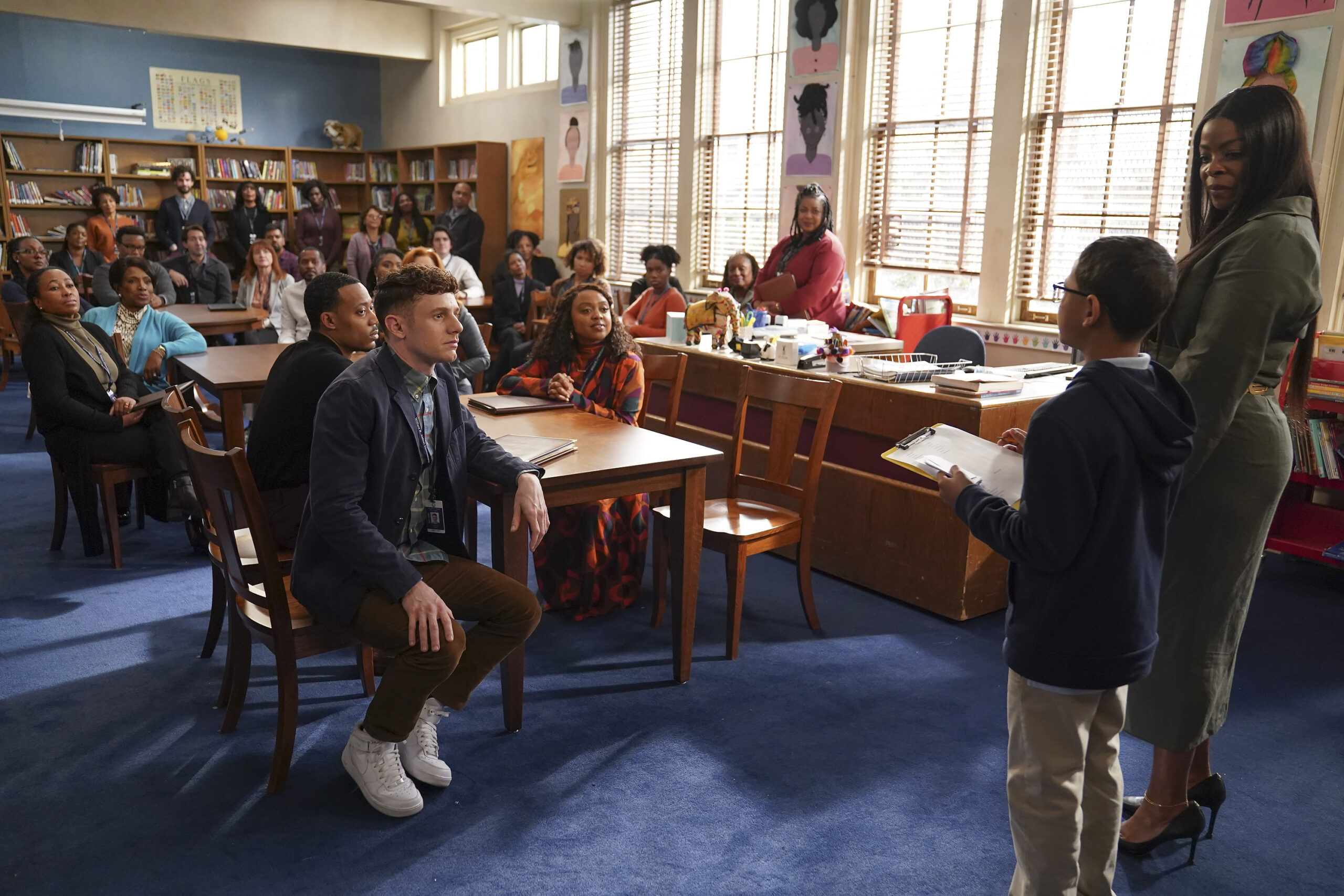 Abbott Elementary Season 2 Episode 18 - TYLER JAMES WILLIAMS, QUINTA BRUNSON, CHRIS PERFETTI, JANELLE JAMES, SHERYL LEE RALPH, JAYCE B. JOHNSON