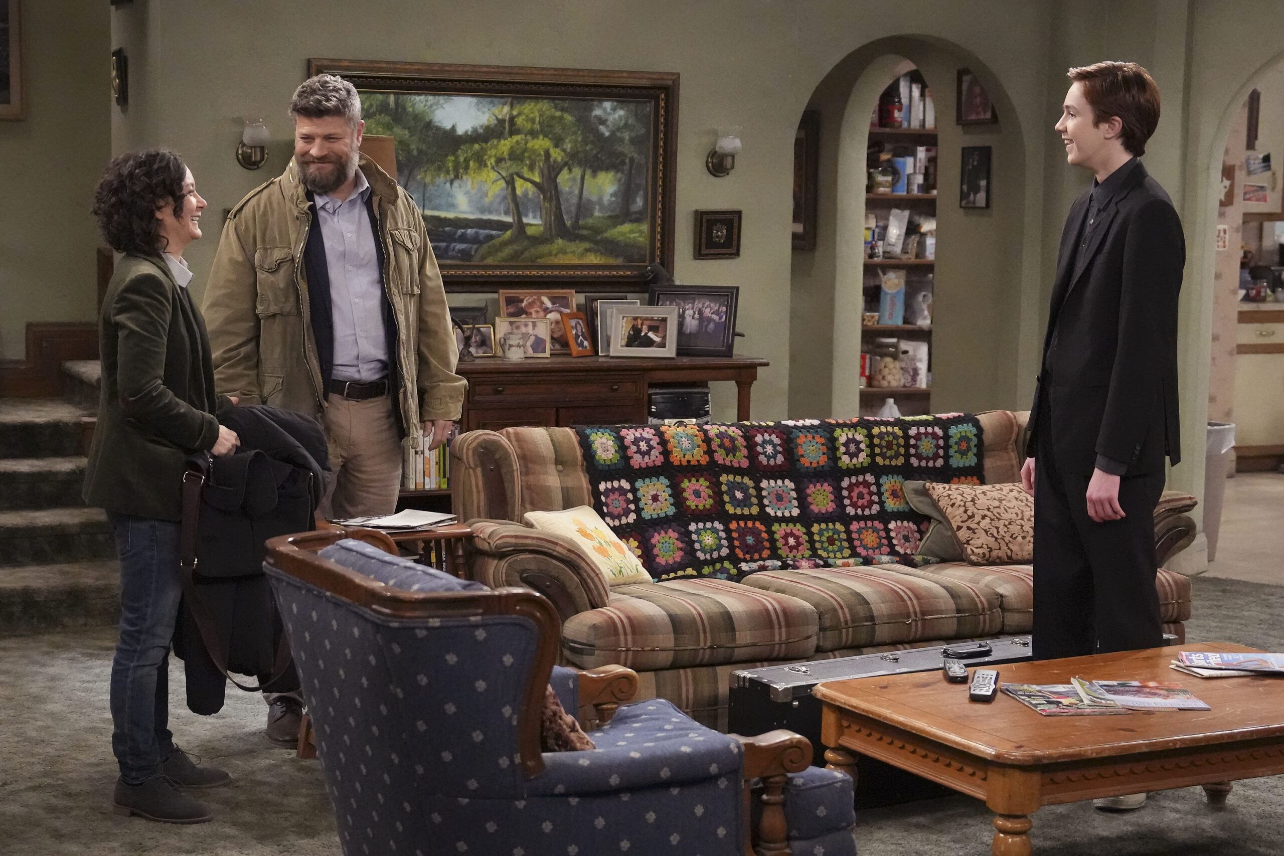 SARA GILBERT, JAY R. FERGUSON, AMES MCNAMARA