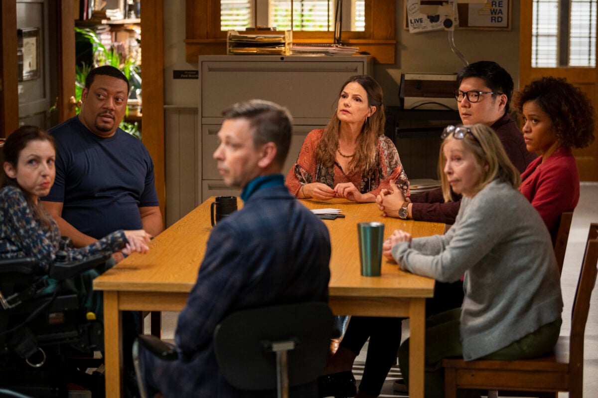 Lucky Hank Season 1 Episode 1 professors