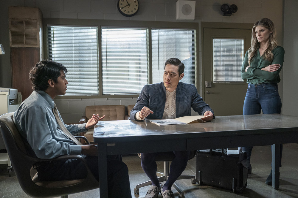 Quantum Leap - Season 1 Episode 15 - Michael Garza, Raymond Lee, and Caitlin Bassett