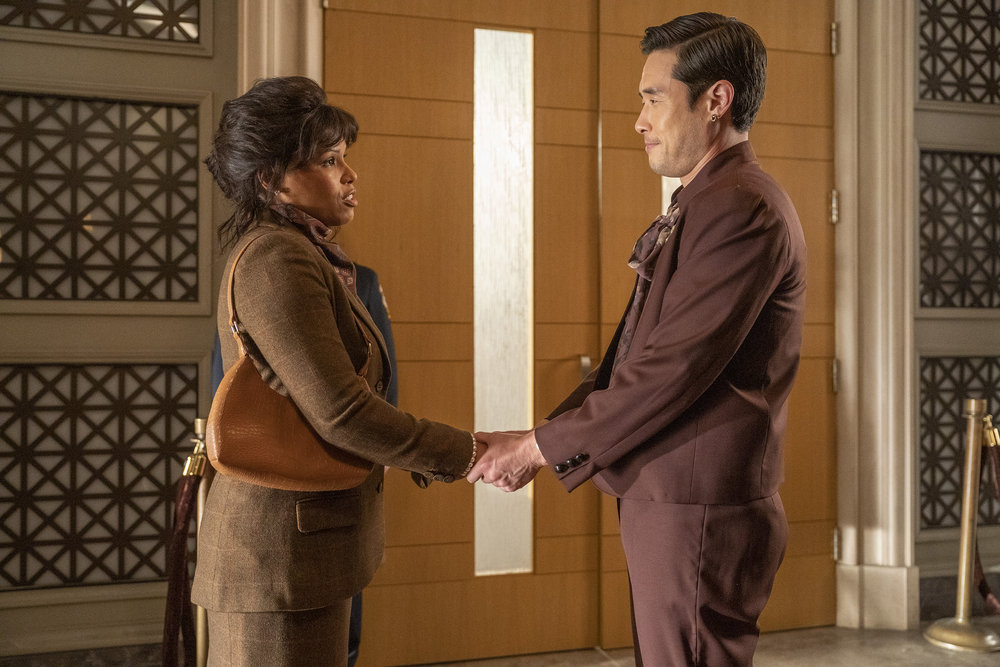 Quantum Leap - Season 1 Episode 15 "Ben Song for the Defense" - Diandra Lyle and Raymond Lee