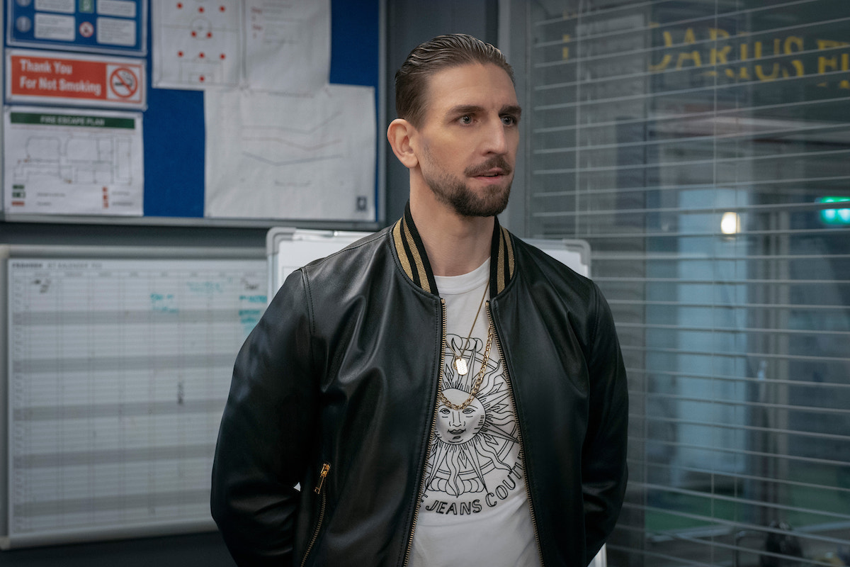 Maximilian Osinski in "Ted Lasso" Season 3 Episode 3 | Tell-Tale TV Maximilian Osinski in "Ted Lasso" Season 3 Episode 3