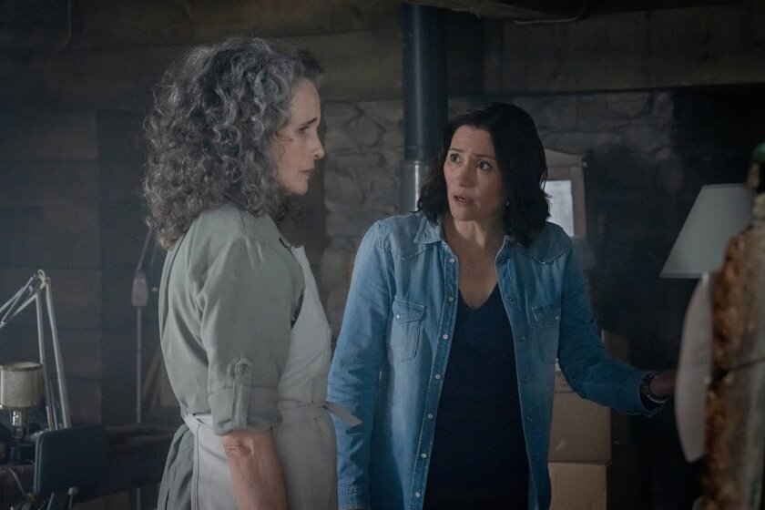 Del and Kat - Chyler Leigh as Kat Landry in The Way Home - Hallmark Channel